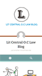 Mobile Screenshot of litcentraloc.com